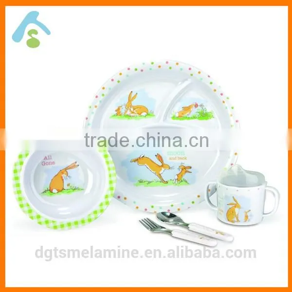 Food-safe Melamine Dinnerware Set for Young Children photo-4