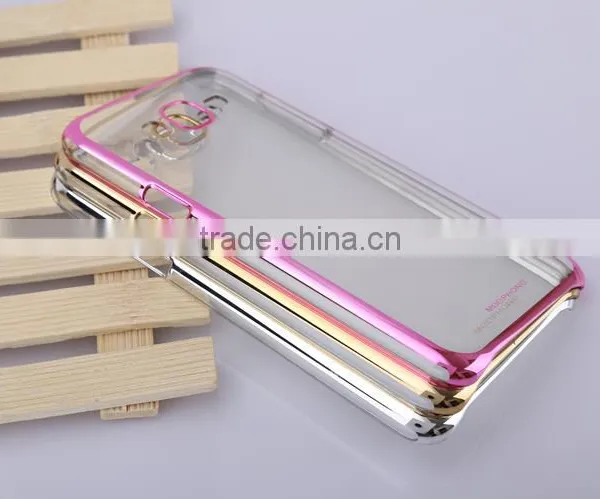 Ultra Thin Electroplating Transparent Soft TPU Phone Back Cover for Samsung Galaxy j7 photo-4