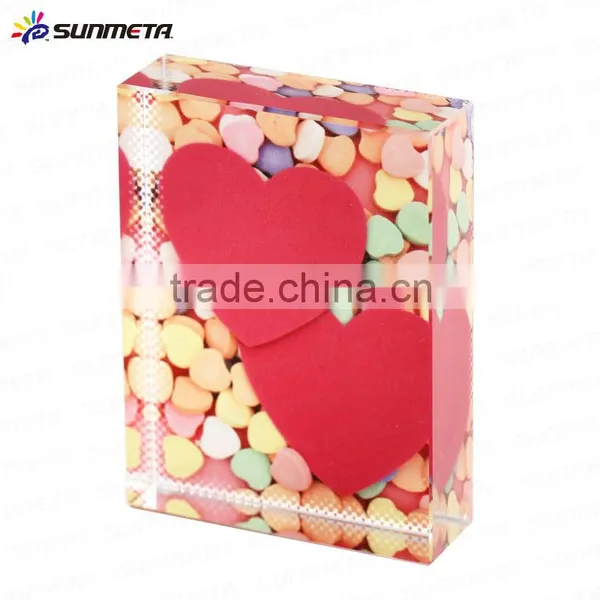 Cheap Promotional Fancy Crystal Crafts DIY Crystal Trophy Digital Image Crystal Showpieces photo-3