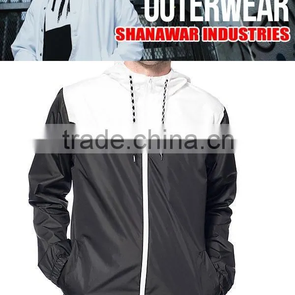 Black Windbreakers Jackets photo-6