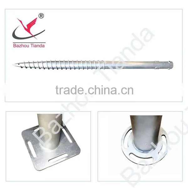 Ground Screw Pole Anchor photo-3