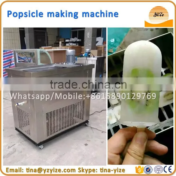 Double Moulds Ice-cream Popsicle Machine for Popsicle / Commercial Popsicle Machine photo-4