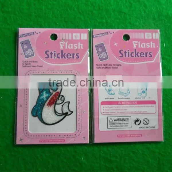 Adorable Dolphin Glitter Sticker photo-2