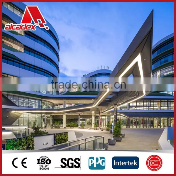 Aluminum Metal Building Facade Aluminium Composite Panel,decorative Materials