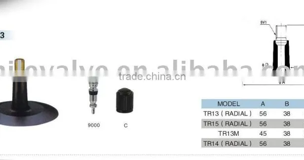 TR13,TR15 Tyre Valve Car Valve