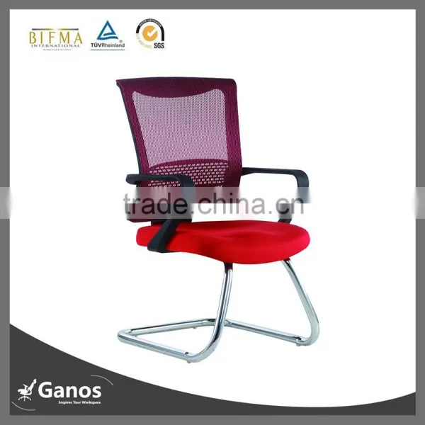 Low Price Office Visitor Chair With Metal Base photo-3