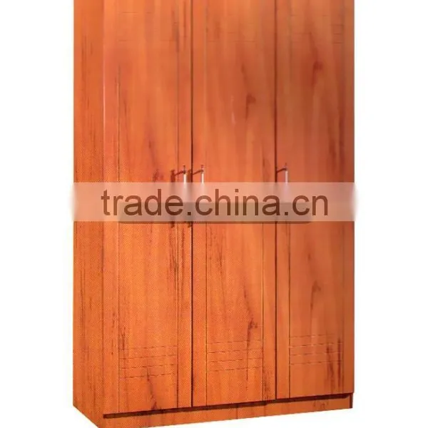 Simple 3 Doors Wardrobe For Bedroom Home Furniture Closet, Simple Wardrobe Designs, Laminate Wardrobe Designs, Modern Design