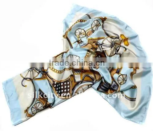 2011 Winter Newest Colorful Square Silk Scarf