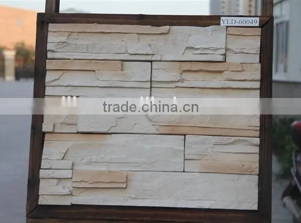 Popular Multi Ledge Artificial Stone, Yellowish, Whitish, Blackish, Elegent Fabulous Outdoor Wall Decoration photo-3