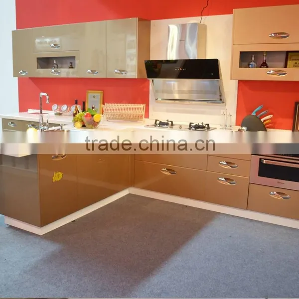 China Manufactory Cheap Solid Surface Countertop,high Quality Man-made Stone Kitchen Countertops photo-5