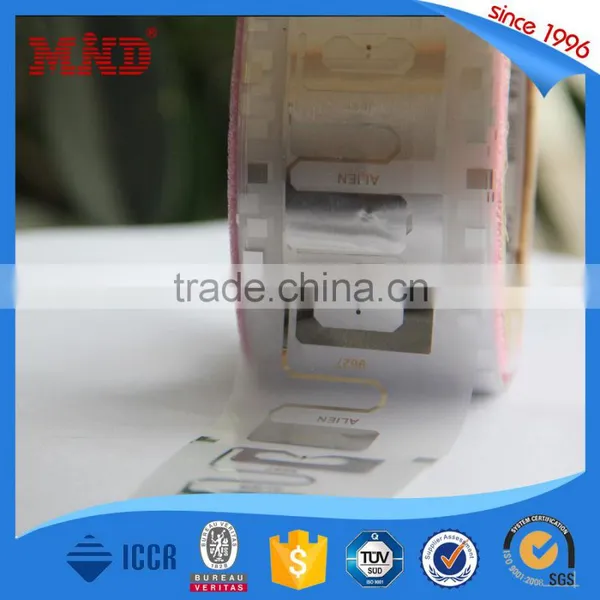 MDIY65 Type 9627 Inlay/tag/label With Alien H3 Chip Factory Supply photo-6