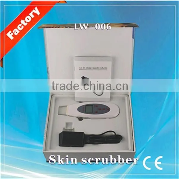 Ultrasonic Skin Scrubber for Cleaning Dead Skin Lw-006 photo-3