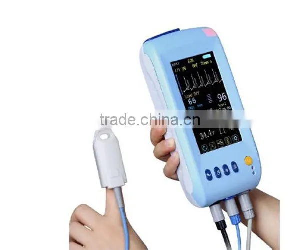 New TFT Display Hospital Use Multi-parameter Patient Monitor for Sale photo-3