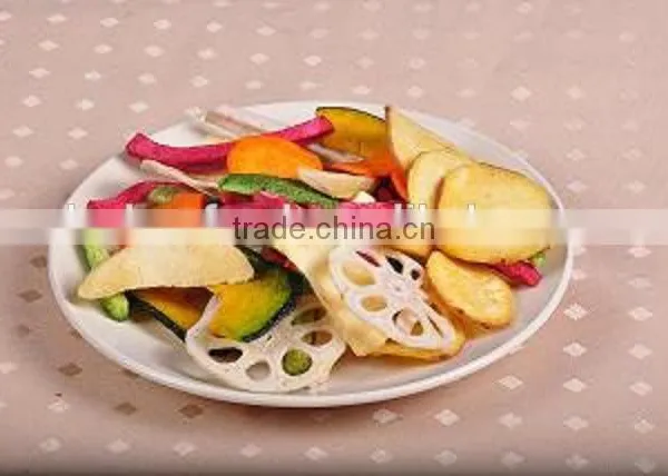 Vacuum Fried Vegetable and Fruit Chips