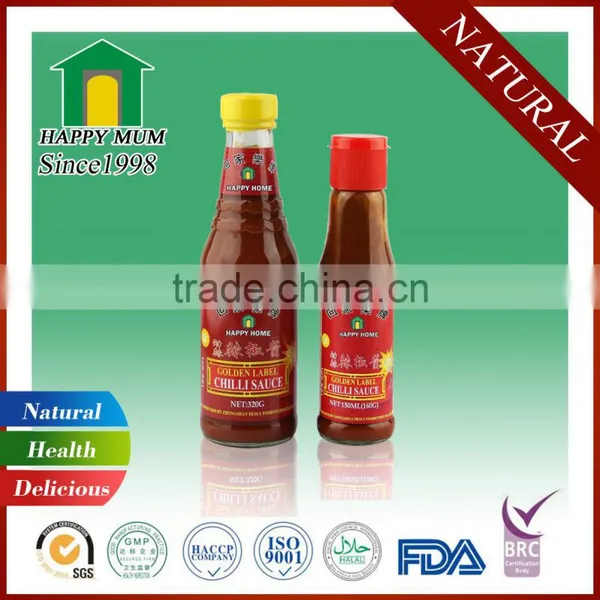 Russia Market Chinese Spicy Sauce Sriracha Hot Chili Sauce 160g photo-2