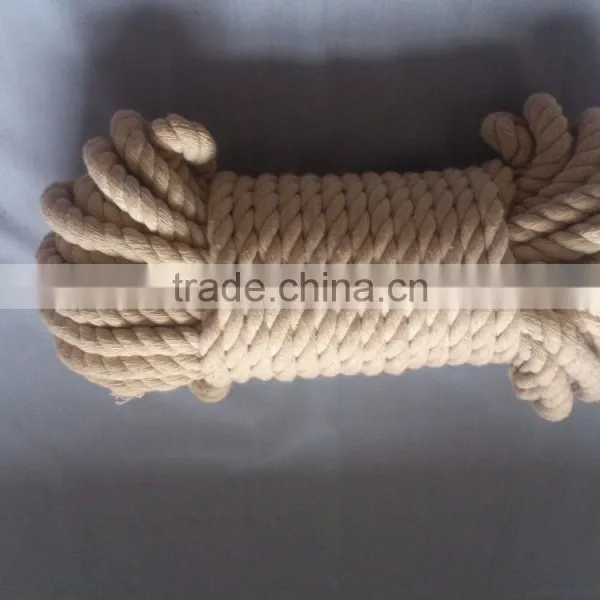 Natrual White Color Cloth Accessary Cotton Rope