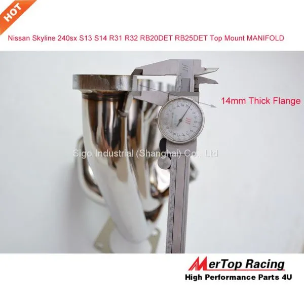 Mertop Skyline 240sx S13 S14 R31 R32 RB20 RB25 RB20DET RB25DET Top Mount MANIFOLD photo-3