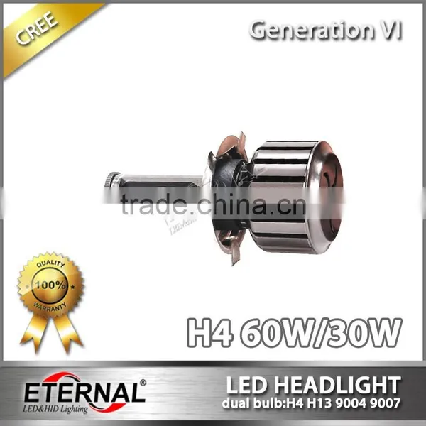 60W Universal Size LED Headlight Bulb H1 H3 H4 H7 H11 H13 9005 9006 880 D2S Car Automotive Led Headlight Bulb Kit photo-2