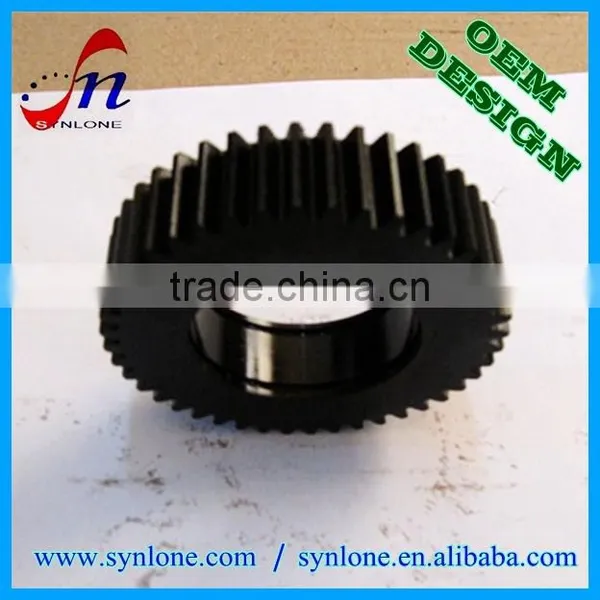 Customized Forged Blacking Surface Carbon Steel Ring Gear photo-6
