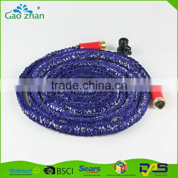 Cheap High Quality Retractable Brass Fitting Expandable Garden Water Hose photo-2