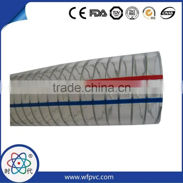 Sprial Steel Reinforced Water Conveying Irrigation PVC Hose