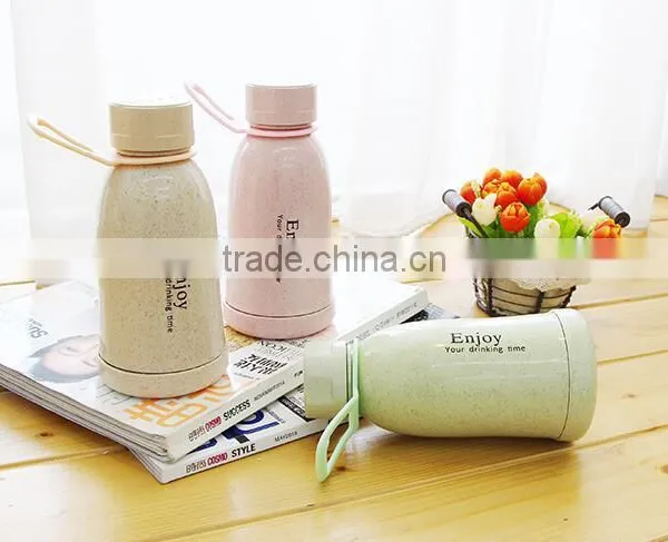 Environmental Protection Wheat Fiber Coffee Cups Wheat Fiber Mug Cup /Wheat Straw Plastic Tea Cup photo-3