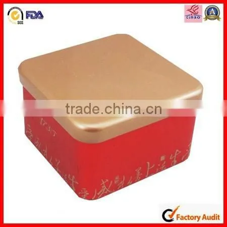 Reputational Metal Easy Open Square Food Tin Box photo-5