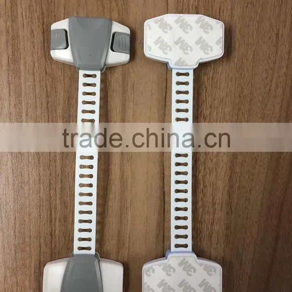 Adjustable Multi-purpose Baby Safety Lock 3M Adhensive Latch Furniture Lock photo-2