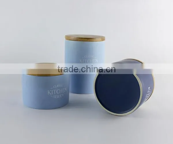 Gifts and Crafts Ceramic Containers Mason Jars Kitchen Canister Set photo-5