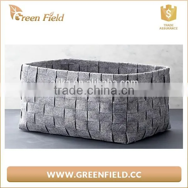 Customized Felt Basket Factory Price Ladies Felt Storage Bags photo-3