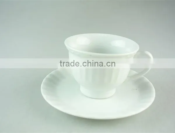 White Stock Lot for Sale Ceramic Tea / Coffee Cup & Saucer With Color Box 12 Pieces Set photo-3