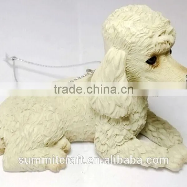 Personalized Resin Poodle Wholesale Christmas Ornament Suppliers photo-3