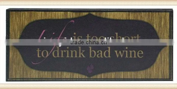 Wall Plaques Wooden Sign
