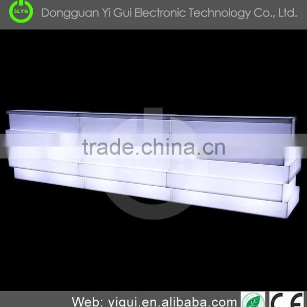Chairs and Tables Bar Party Used High Fashion Luminous PE Plastic LED Furniture photo-4