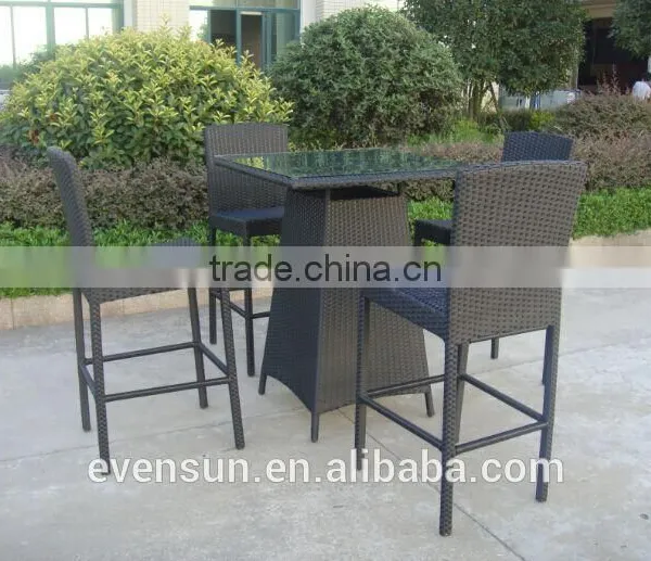 Outdoor Rattan Bistro Set photo-3