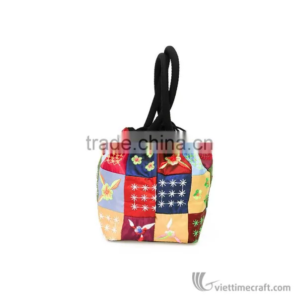 HAND EMBROIDERY PURSE 100% MADE FROM NATURAL SILK, ELEGANT COLOR AND DESIGN photo-5