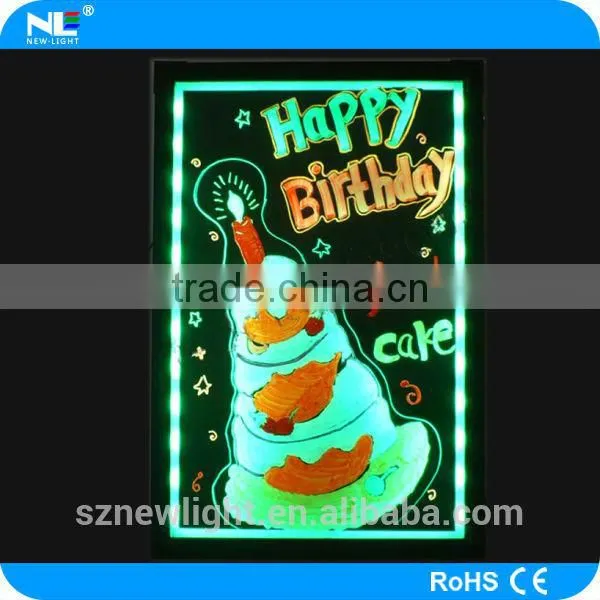 Wholesale Flashing Magic Led Writing Board / Glass Led Writing Board / Led Advertising Board photo-6