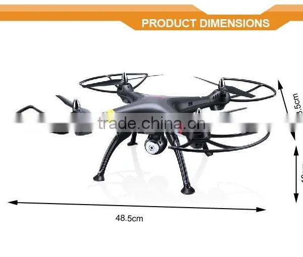 Wholesale Quadcopter 2017 New Version Syma X8C 2.4G 4CH 6 Axis RC Drone With Camera HD 2MP Wide Angle Camera photo-5