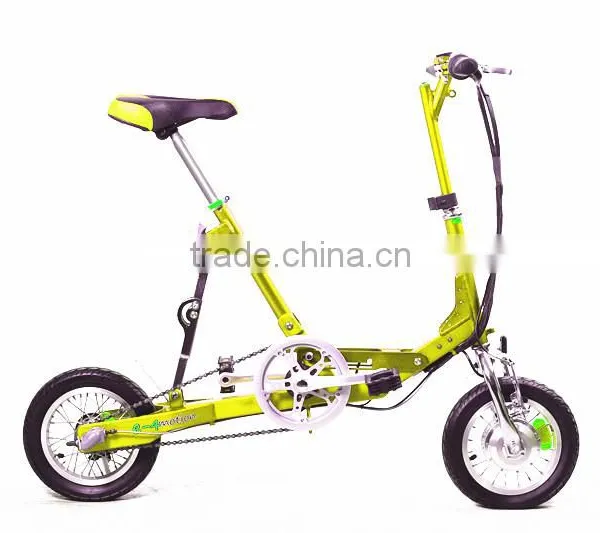 12 Inch Fashion Mini Folding Electric Bicycle Professional Tracking Bike photo-4