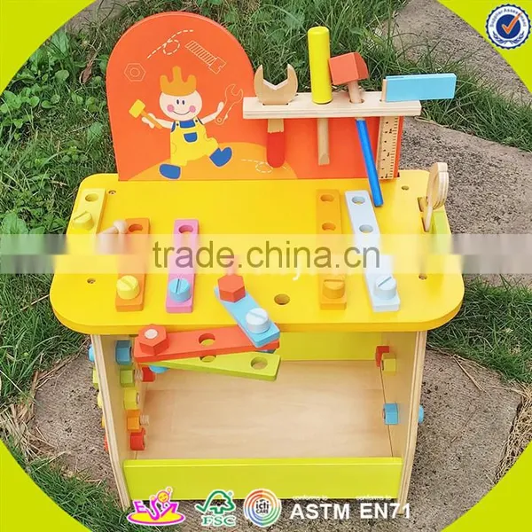 2017 Wholesale Wooden Tool Set for Kids Diy Wooden Tool Set for Kids New Fashion Wooden Tool Set for Kids W03D077 photo-5