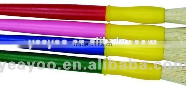 10pcs/set Gold Nylon Hair Watercolor Painting Brushes Artist Brushes Paintbrushes for Sale photo-3