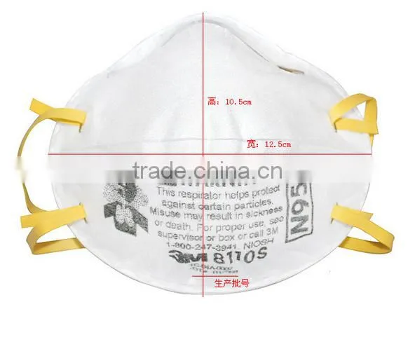 3M 8110S N95 Particulate Respirator Face Mask Small Size photo-2