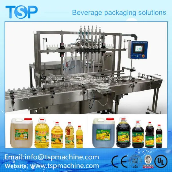 Automatic Linear Cooking Oil, Edible Oil, Olive Oil, Sunflower Oil Filling Machine Manufacture
