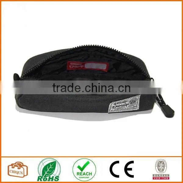 Heavy Canvas Durable Pencil Case (Stone Black) photo-2