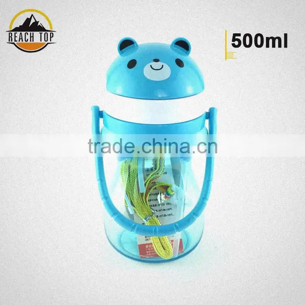 Hot 2017 Cute Space Cup Water Bottle With Animal