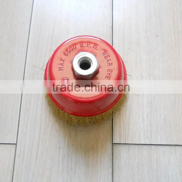 120mm x M14 Crimped Wire Cup Brush photo-3