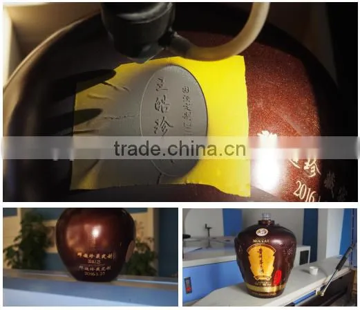 Laser Rotary Engraving on Glass Bottle photo-5