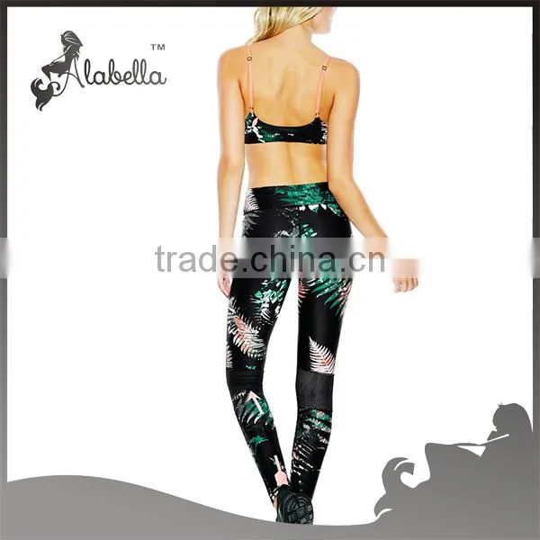 Dri Fit Fabric for Custom Yoga Set Appearl Popular Sport Fitness Wear photo-2