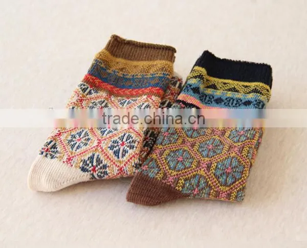 Winter Woman Thicken Pure Cotton Socks photo-2