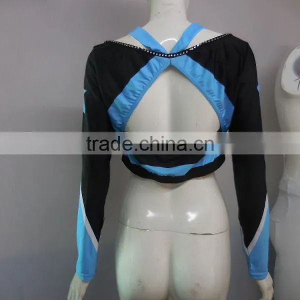 Cheerleading Shirt and Shorts, Plus Size Cheerleading Uniforms Custom photo-4